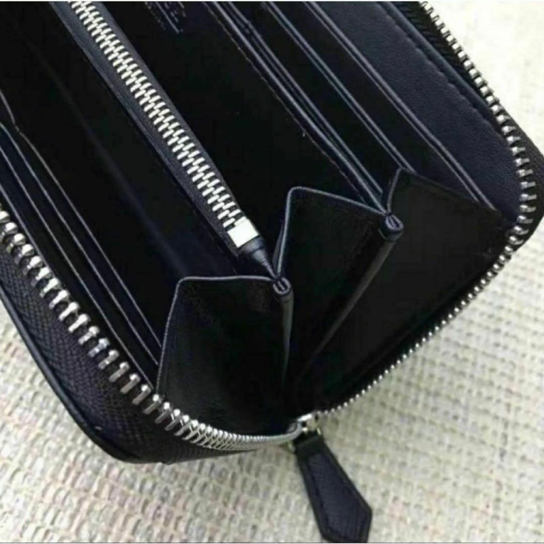 【残りわずか】COACH コーチ 財布 ブラック エンボス加工 オプアート