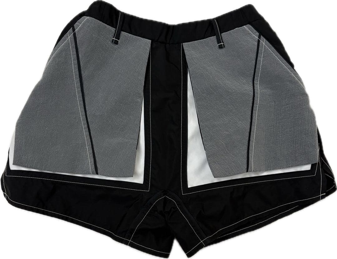 20SS ダブルファブリックショーツ