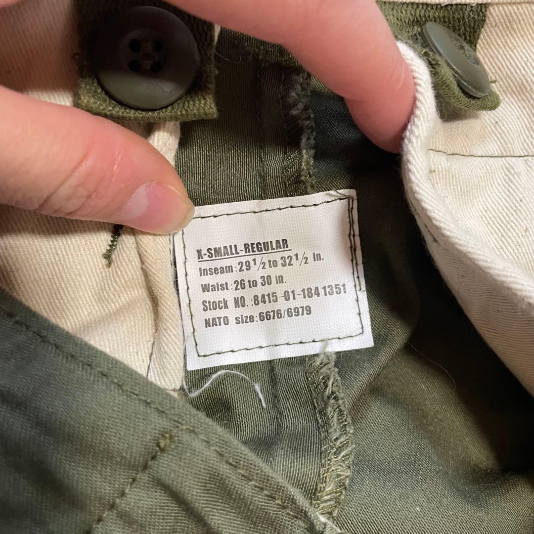 canari ヴィンテージ カーゴパンツ カーキ カナダ軍 レプリカ 古着