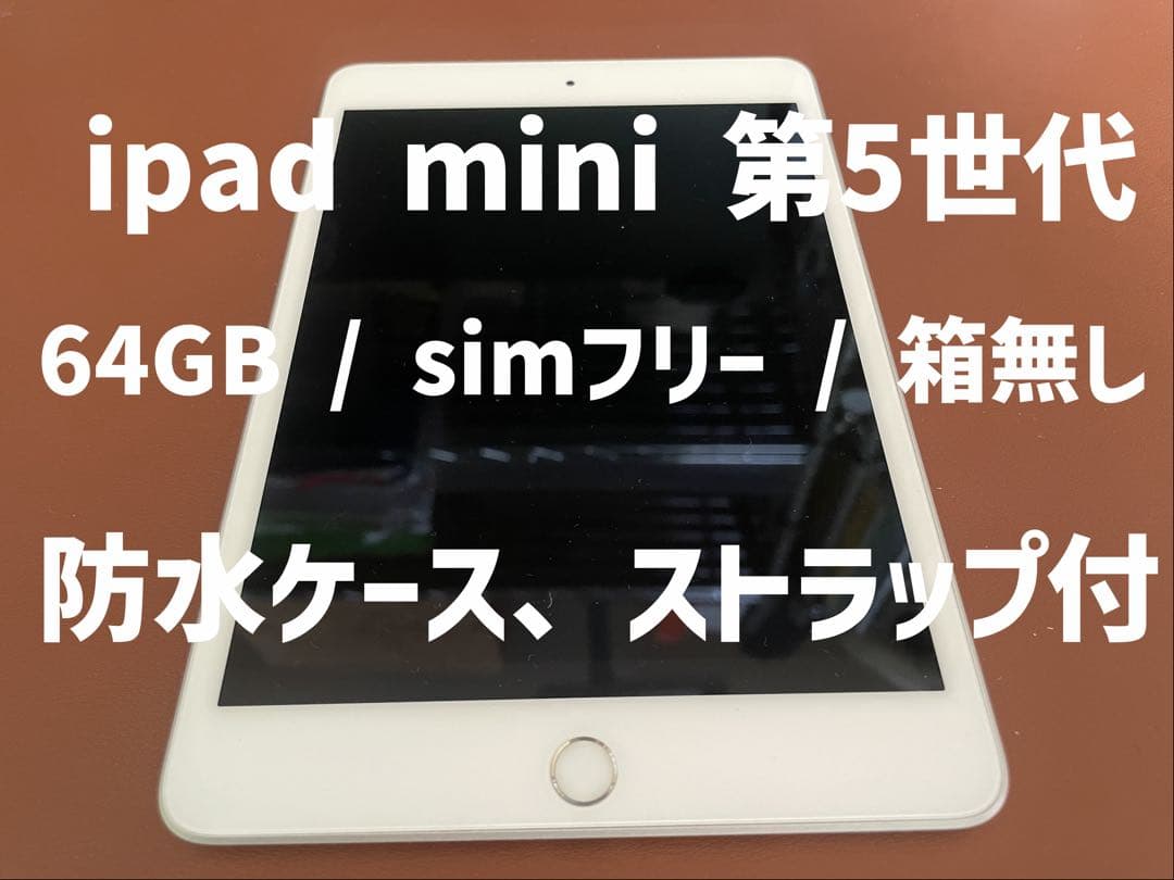Apple iPad mini 第５世代 シルバー wi-fi/cellular