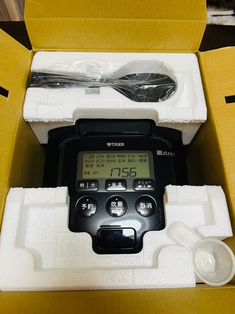 TIGER 圧力IH炊飯器 JPD-G060KP ブラック