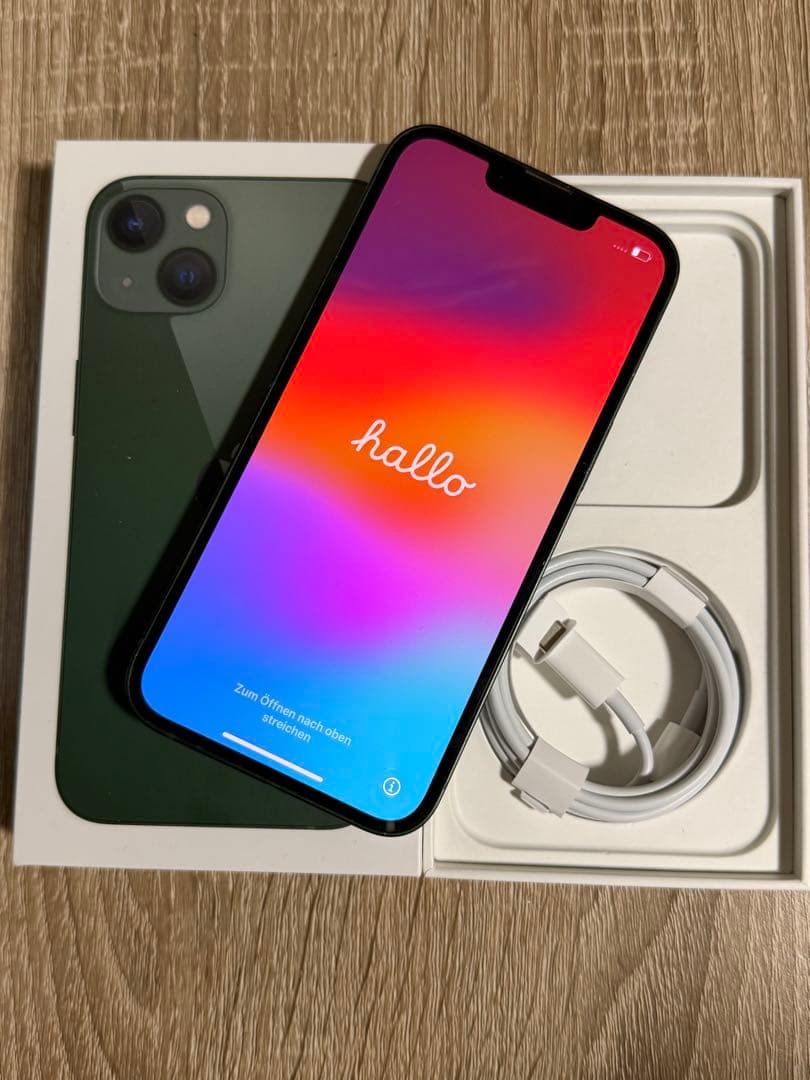 iPhone 13 128GB 本体　グリーン