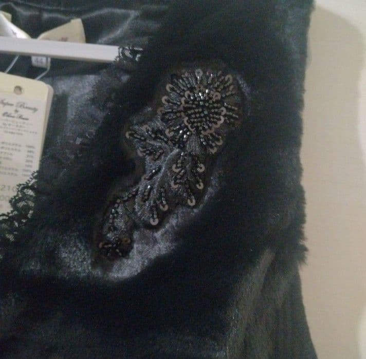 【新品】スーパービューティーニット×ファー使いのベスト44