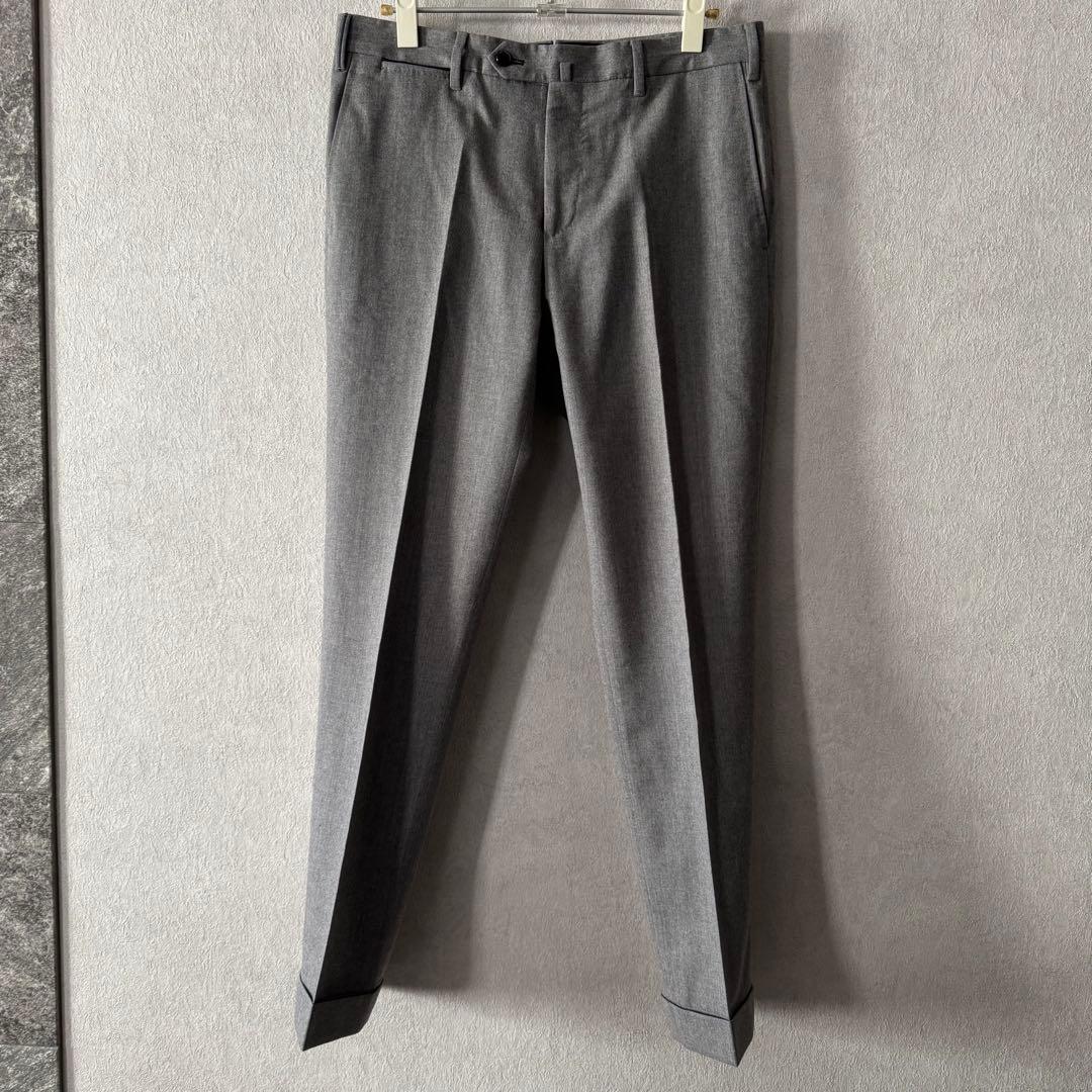 PT01 ゼロウーノ SLIM FIT フランネル地 スラックスパンツ