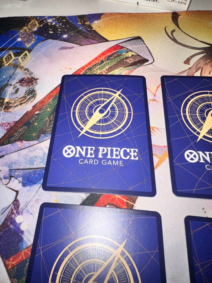 ワンピースカード モンキー・D・ルフィ(描き下ろしイラストVer. )4枚セット