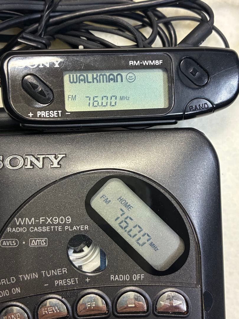 SONY ウォークマン WM-FX909 ラジオ機能付き