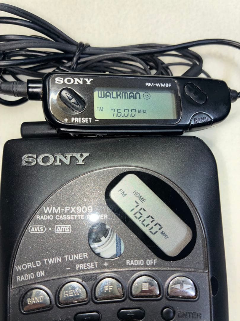 SONY ウォークマン WM-FX909 ラジオ機能付き