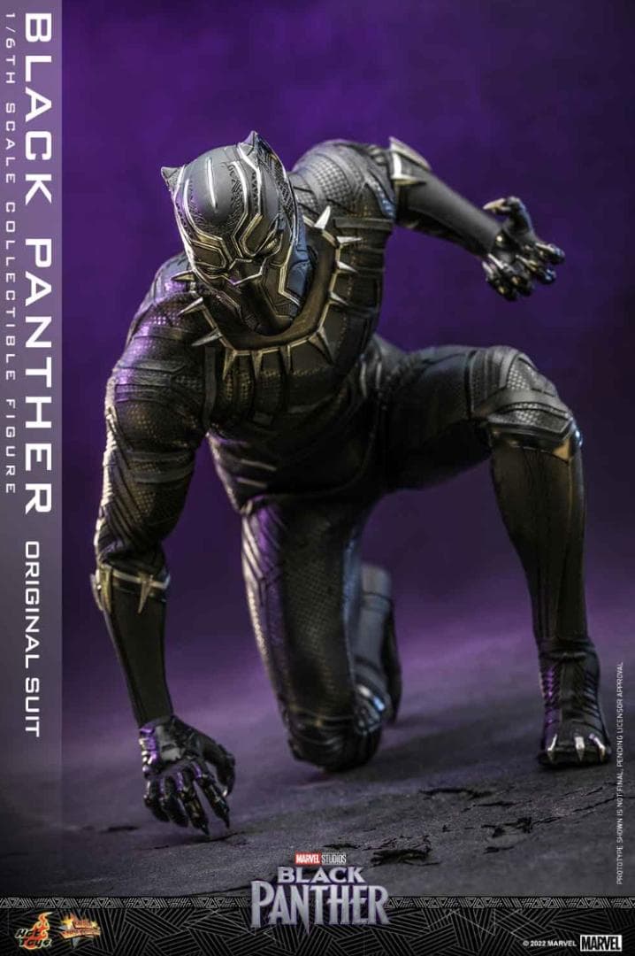 【美品】　ホットトイズ ブラックパンサー オリジナル・スーツ