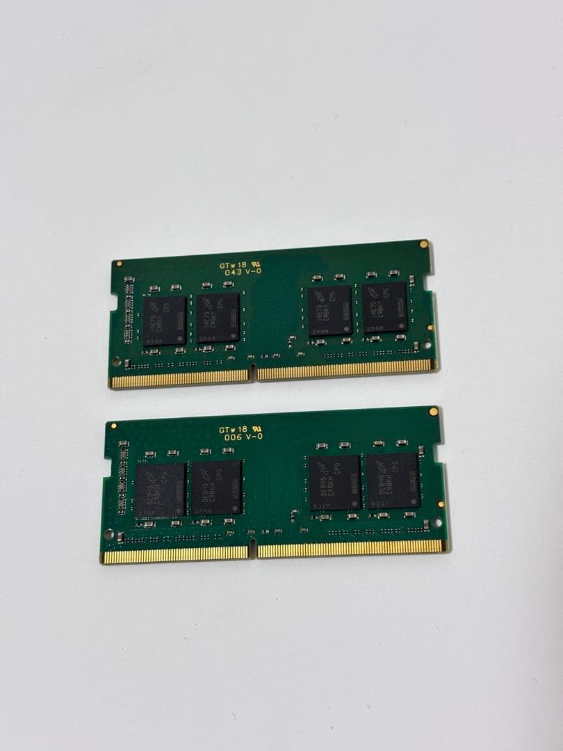 DDR4 2666MHz SO-DIMMメモリー 16GB x2 32GB