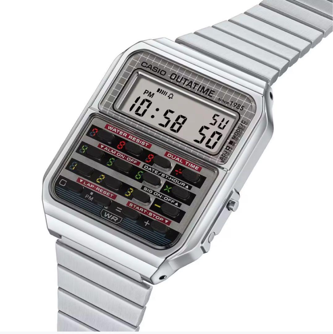 新品　未使用　カシオ　バックトゥザフューチャー　CA-500WEBF-1AJR