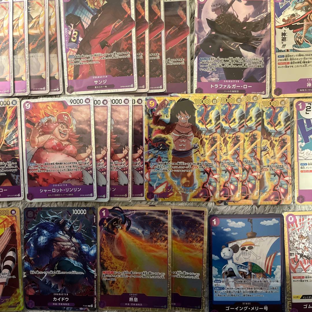 【即購入OK】ワンピースカード 即プレイデッキ オリジナル構築　ルフィデッキ