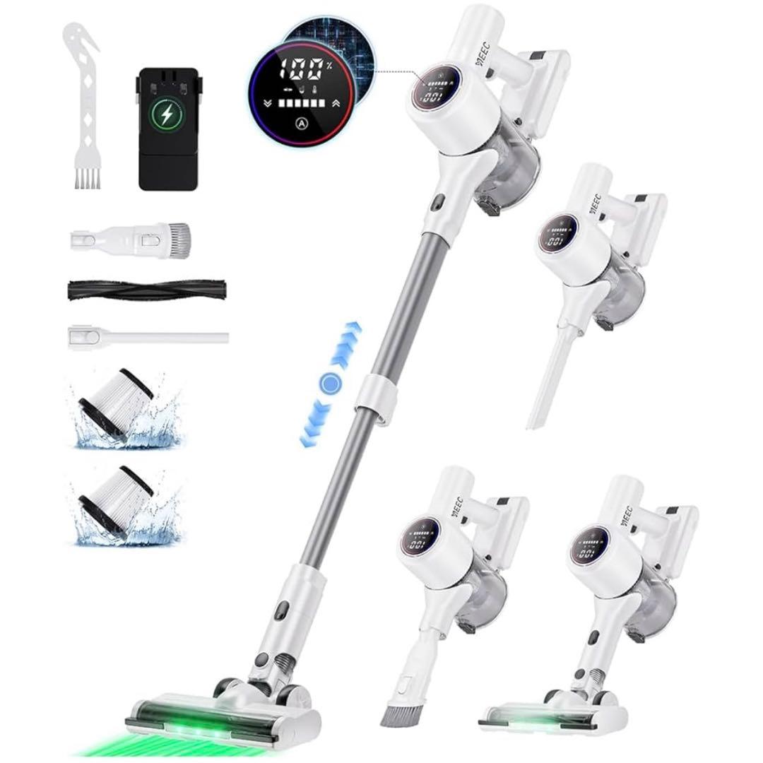 【専用】掃除機 コードレス AI汚れ自動検知 コードレス掃除機 軽量 サイクロン