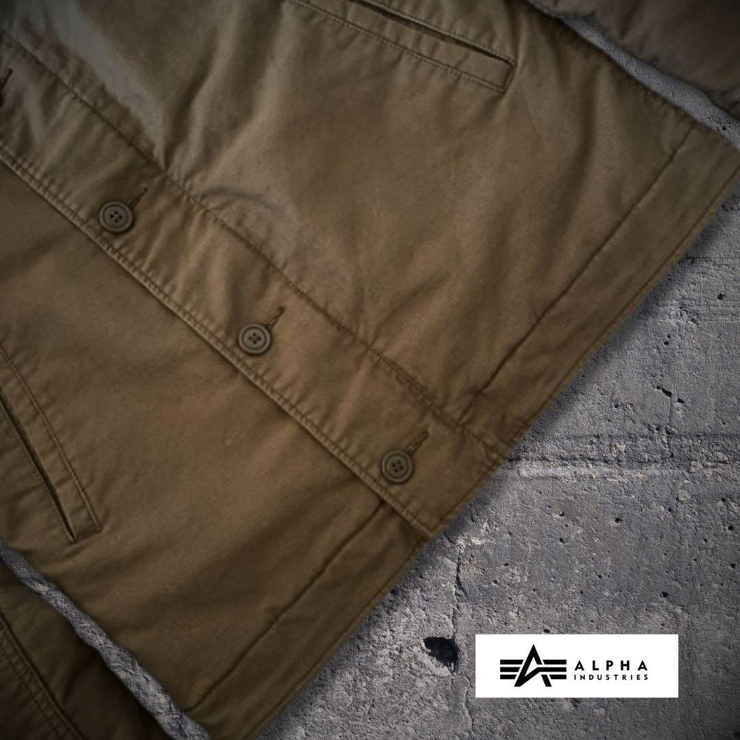 『訳あり格安』ALPHA INDUSTRIES（アルファ）N-1デッキジャケット