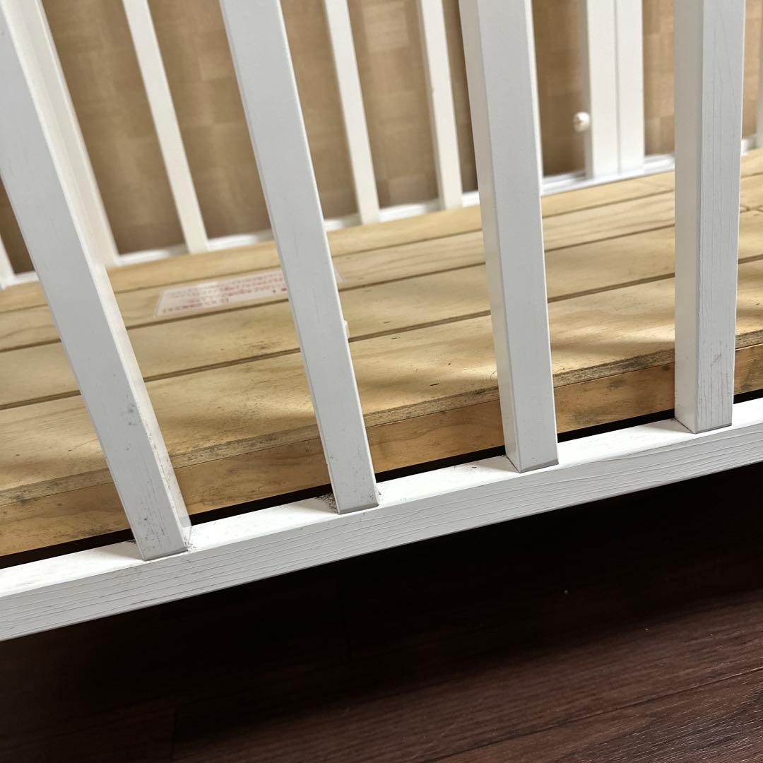 そいねーるIIIホワイト(ベビーベッド) 大和屋