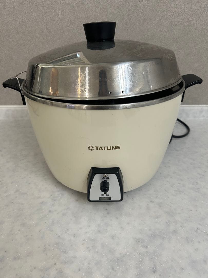 TATUNG 電鍋　１０合　ミルクティー