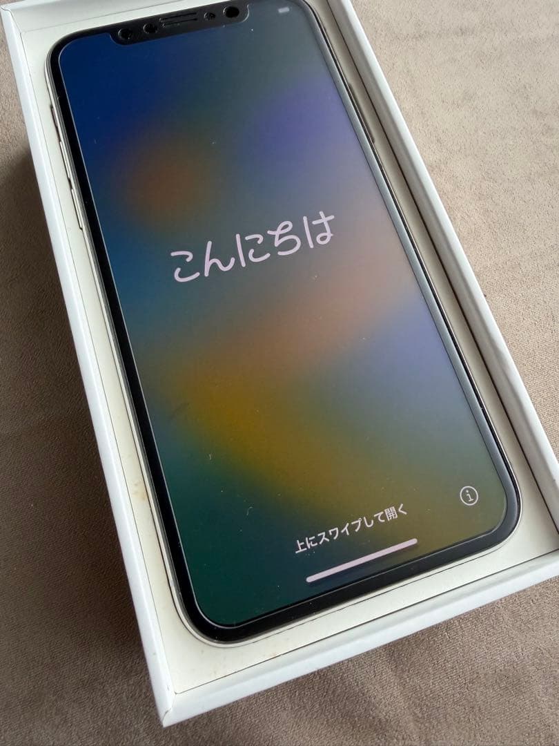 【希少・完全無音】iPhone X 256GB A1865 Qualcomm