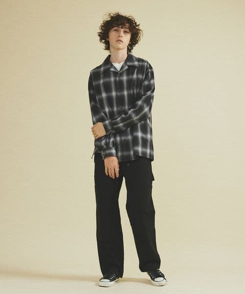 Dickies 417 ダブルニー　ペインターパンツ　ブラック　W32　ダック