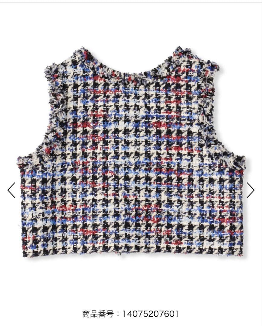 トリコロールシェパード フロンタブルジレ　TOMORROWLAND