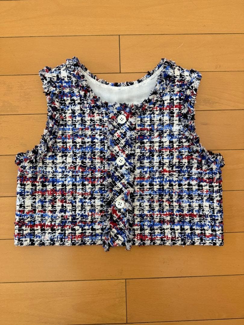 トリコロールシェパード フロンタブルジレ　TOMORROWLAND