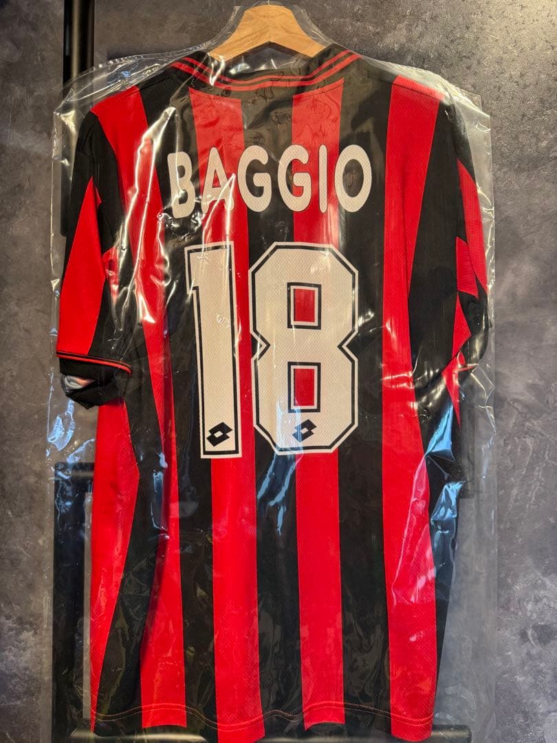 ACミラン BAGGIO 18番 ユニフォーム　ロベルト・バッジョ