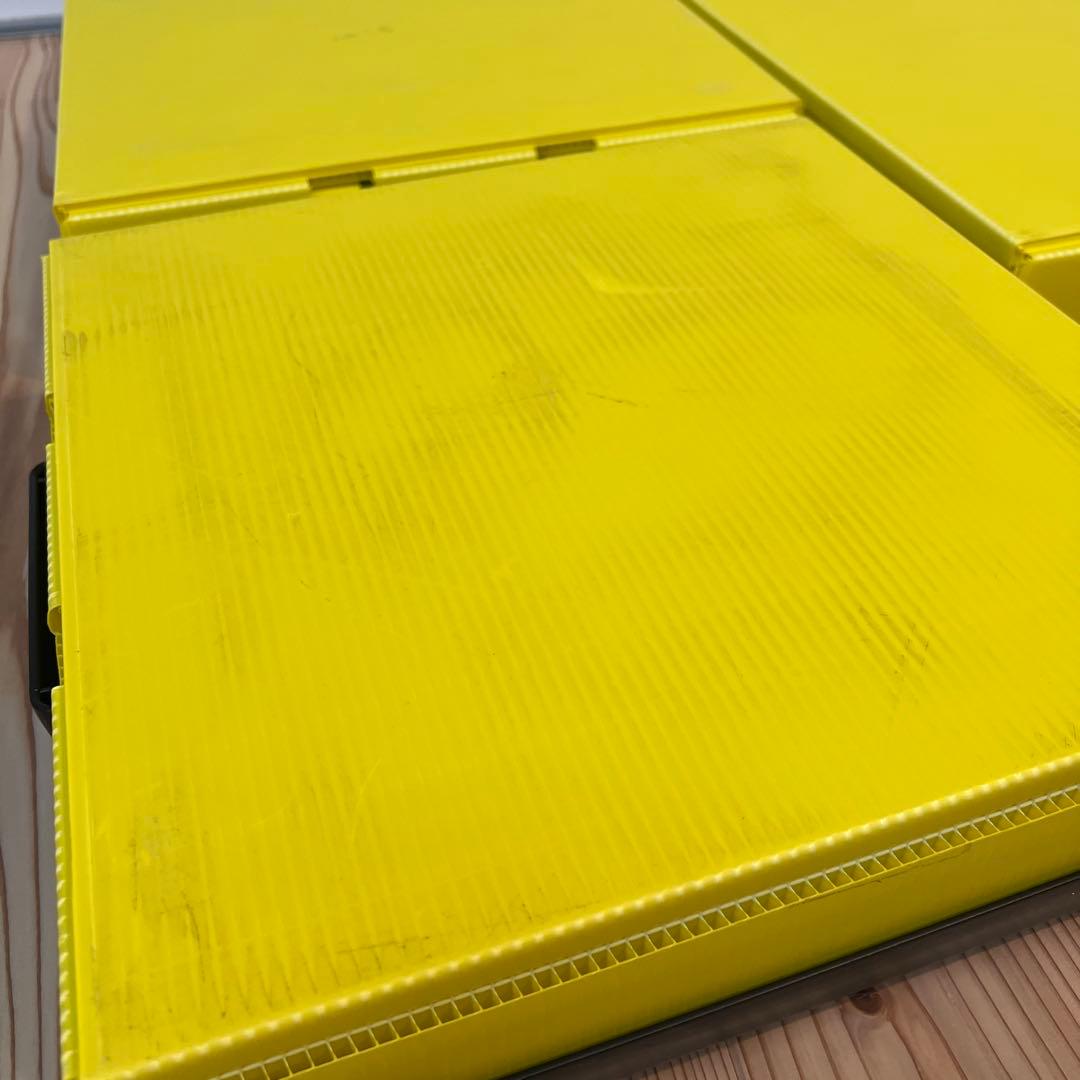 TOWER RECORDS コンテナ タワレコ イエロー　3個