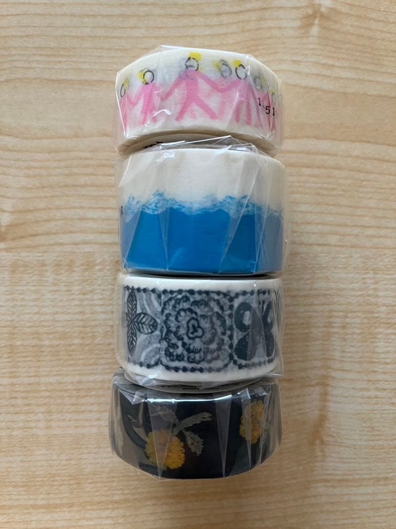 ミナペルホネンマスキングテープ 23個セット★おまけ　カモイ100周年セット付き