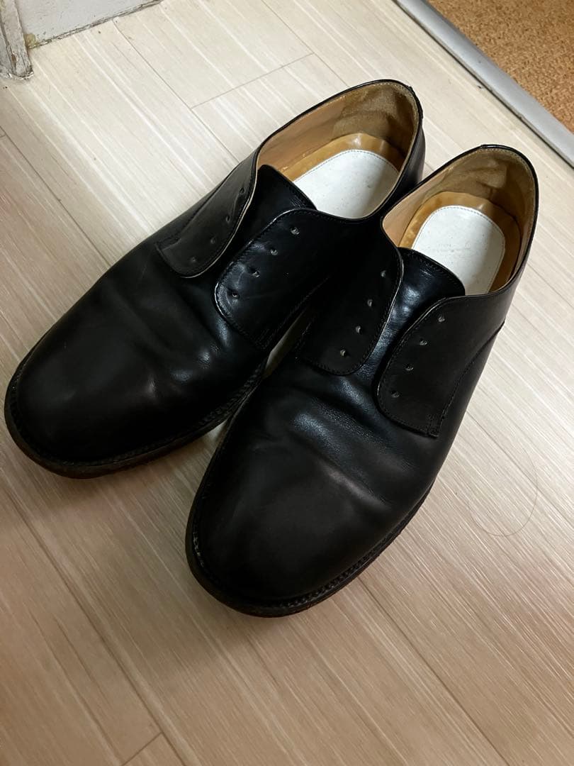 激レア　マルタンマルジェラ　ブラック ドレスシューズ 39 釘ソール