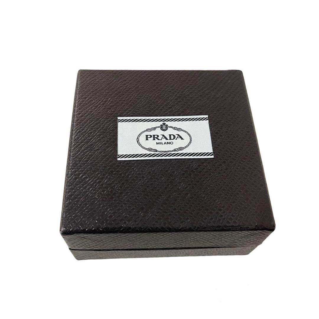 新品同様 箱付【PRADA】プラダ カフスボタン カフリンクス