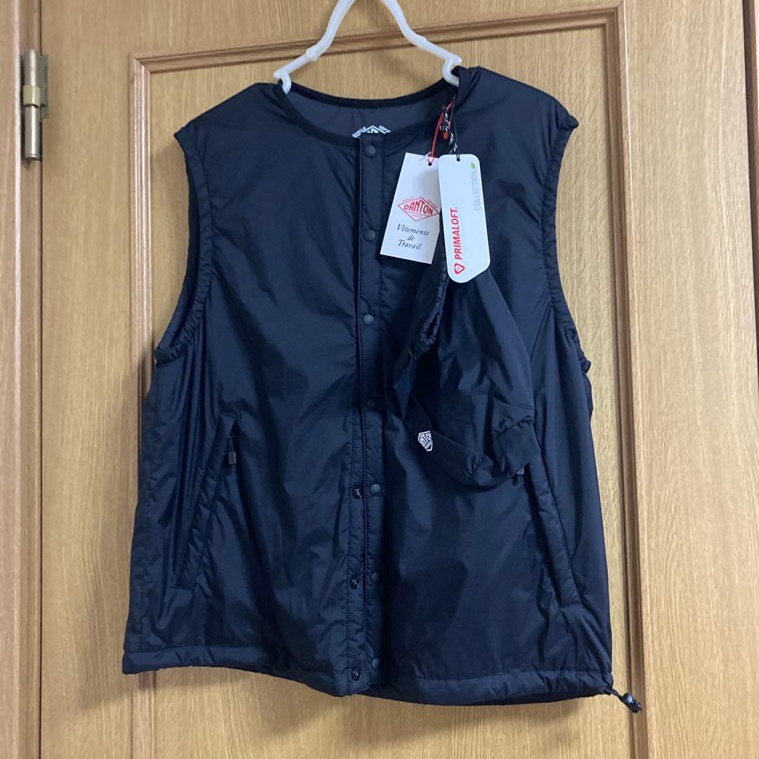 新品未使用　DANTON ダントン　インサレーションカラーレスベスト　Mサイズ