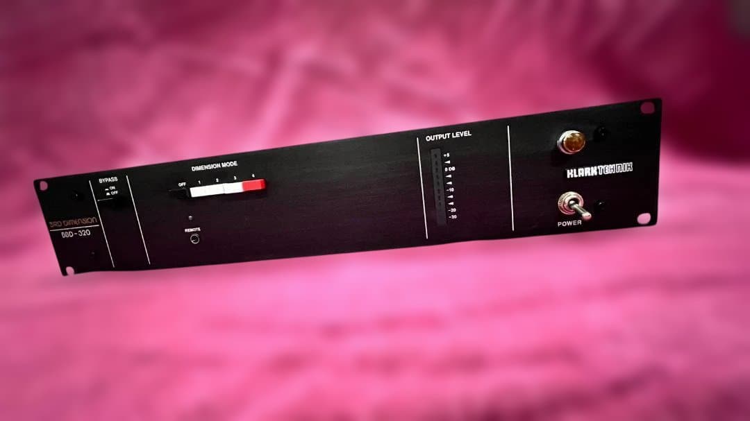 KLARKTEKNIK BBD-320完動品名機 アナログ3Dコーラス