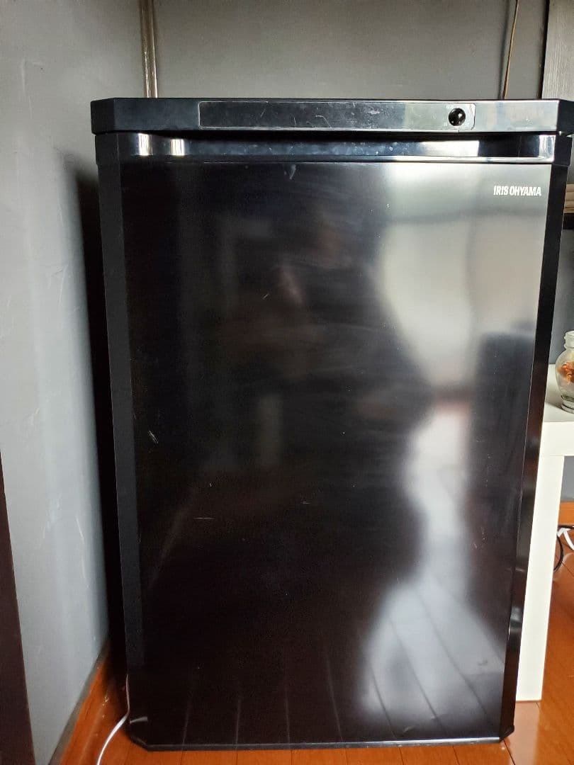 アイリスオーヤマ 前開き冷凍庫 85L 引き出し フリーザー