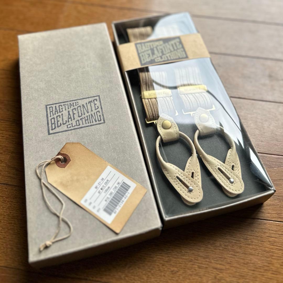 小物 BELAFONTE RAGTIME BRACE SUSPENDERS