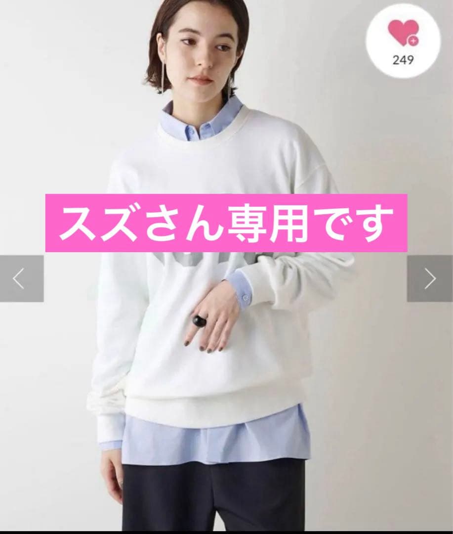 新品タグ付き　ウィムガゼット　スウェット　ロゴ　トレーナー　1973