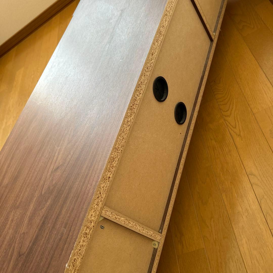 ニトリ/ローボード/シンプルモダン/テレビ台/ダークブラウン