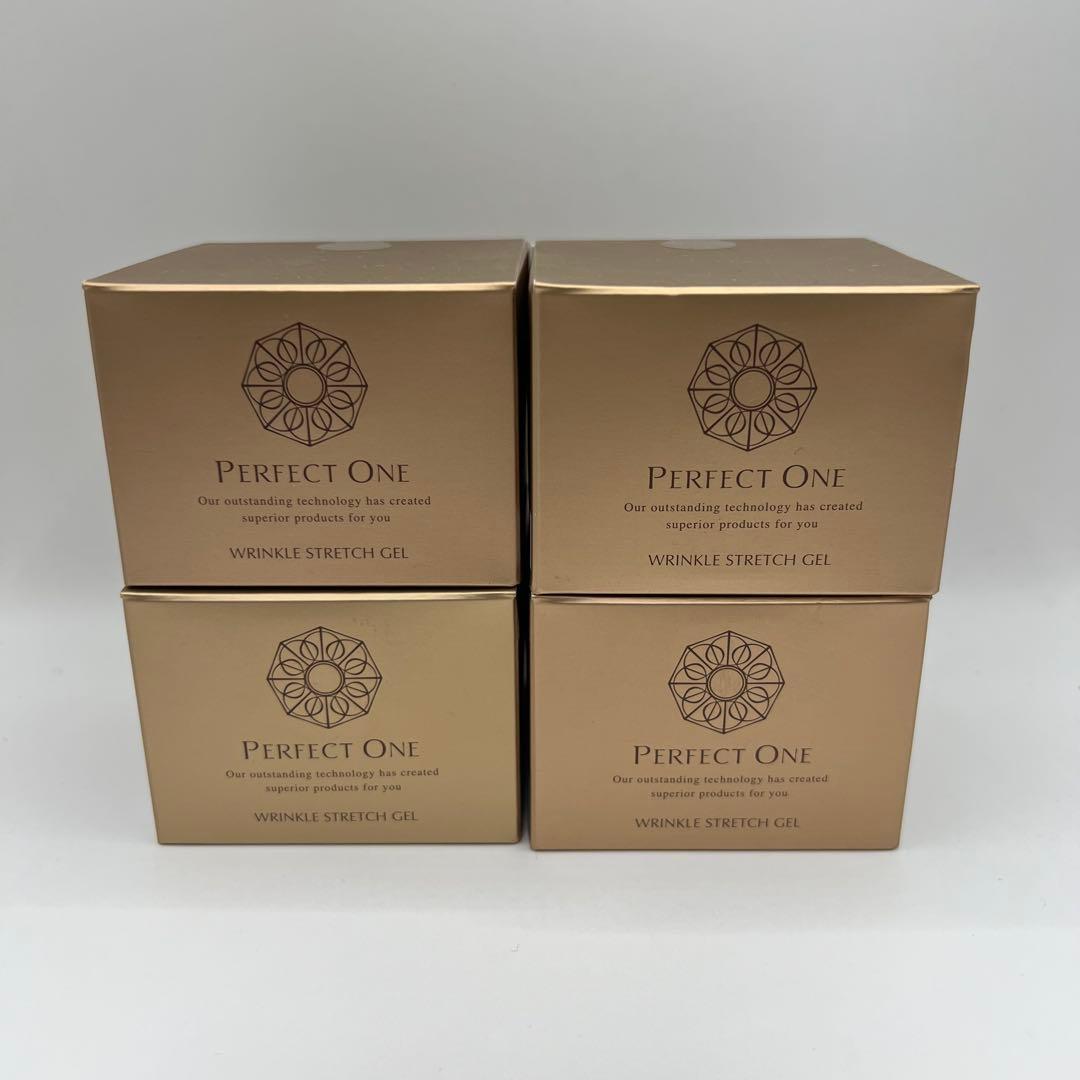 [新品 未使用]パーフェクトワン 薬用リンクルストレッチジェル 4箱セット