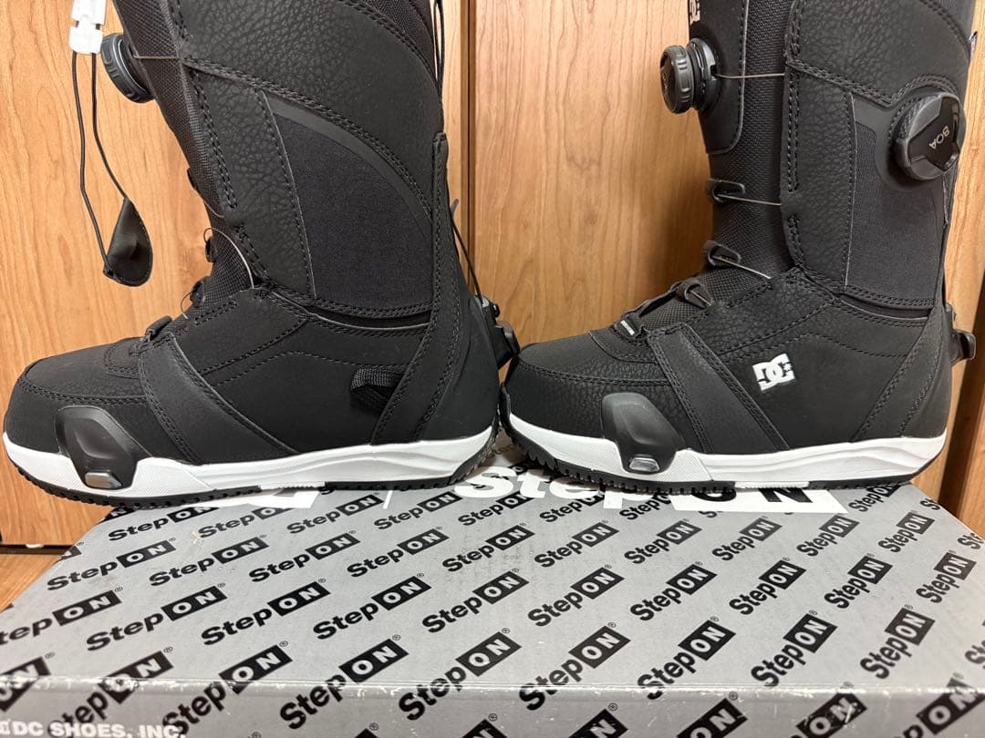 DC Step On レディーススノーボードブーツ ブラック