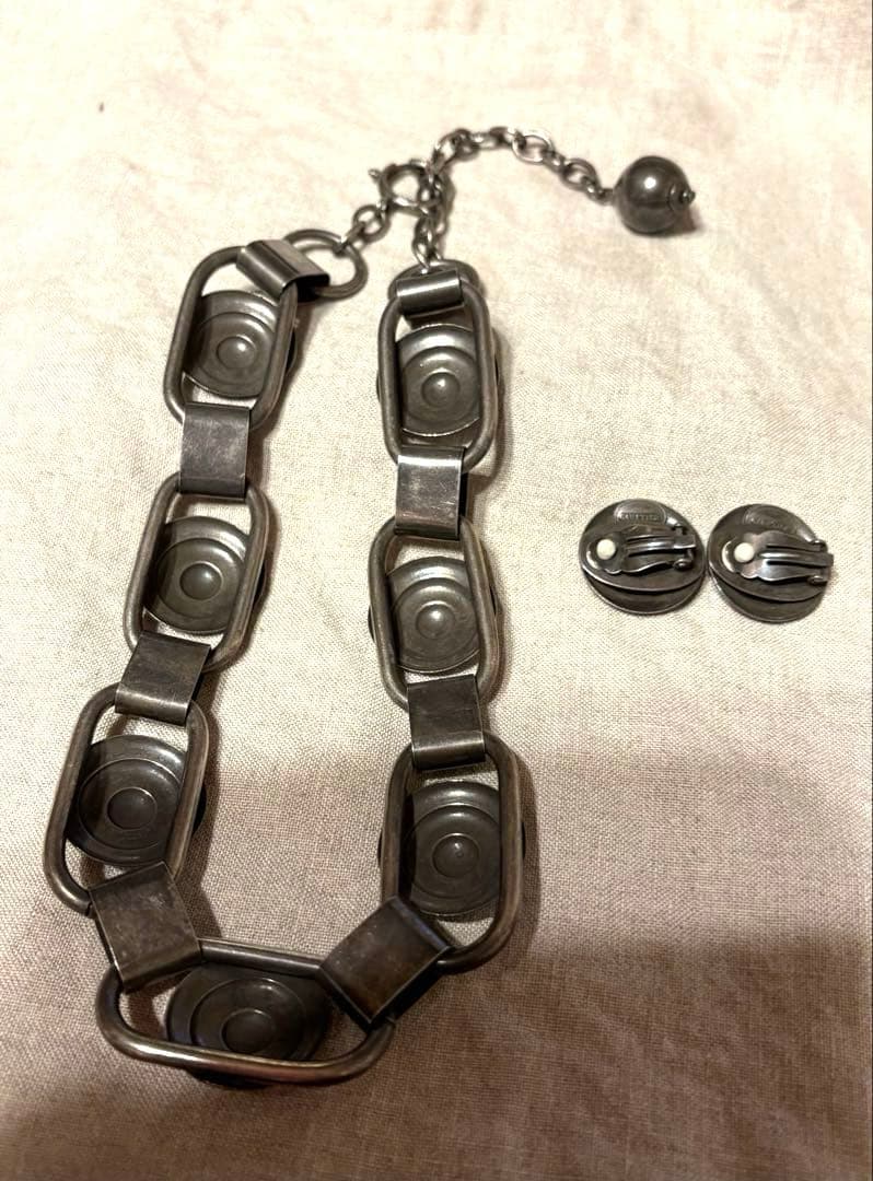 【hope】Jean Paul GAULTIER ネックレスとイヤリング