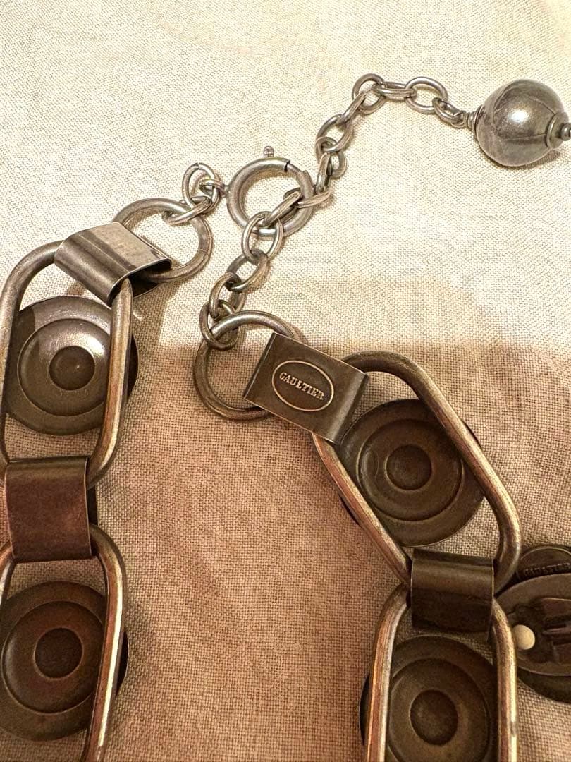 【hope】Jean Paul GAULTIER ネックレスとイヤリング