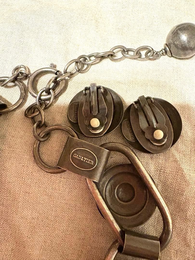 【hope】Jean Paul GAULTIER ネックレスとイヤリング