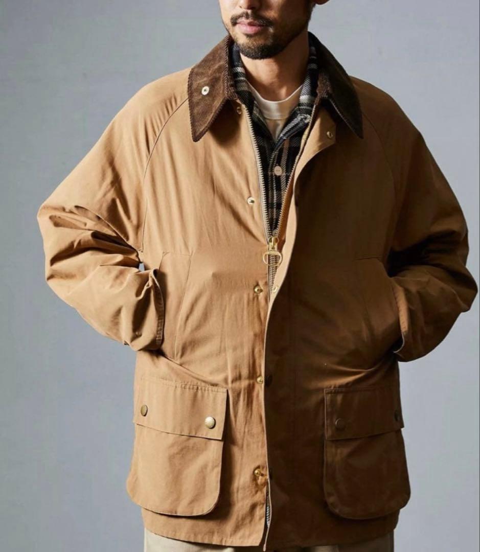 Barbour/バブアー 別注 BEDALE OS Sleeveメンズ