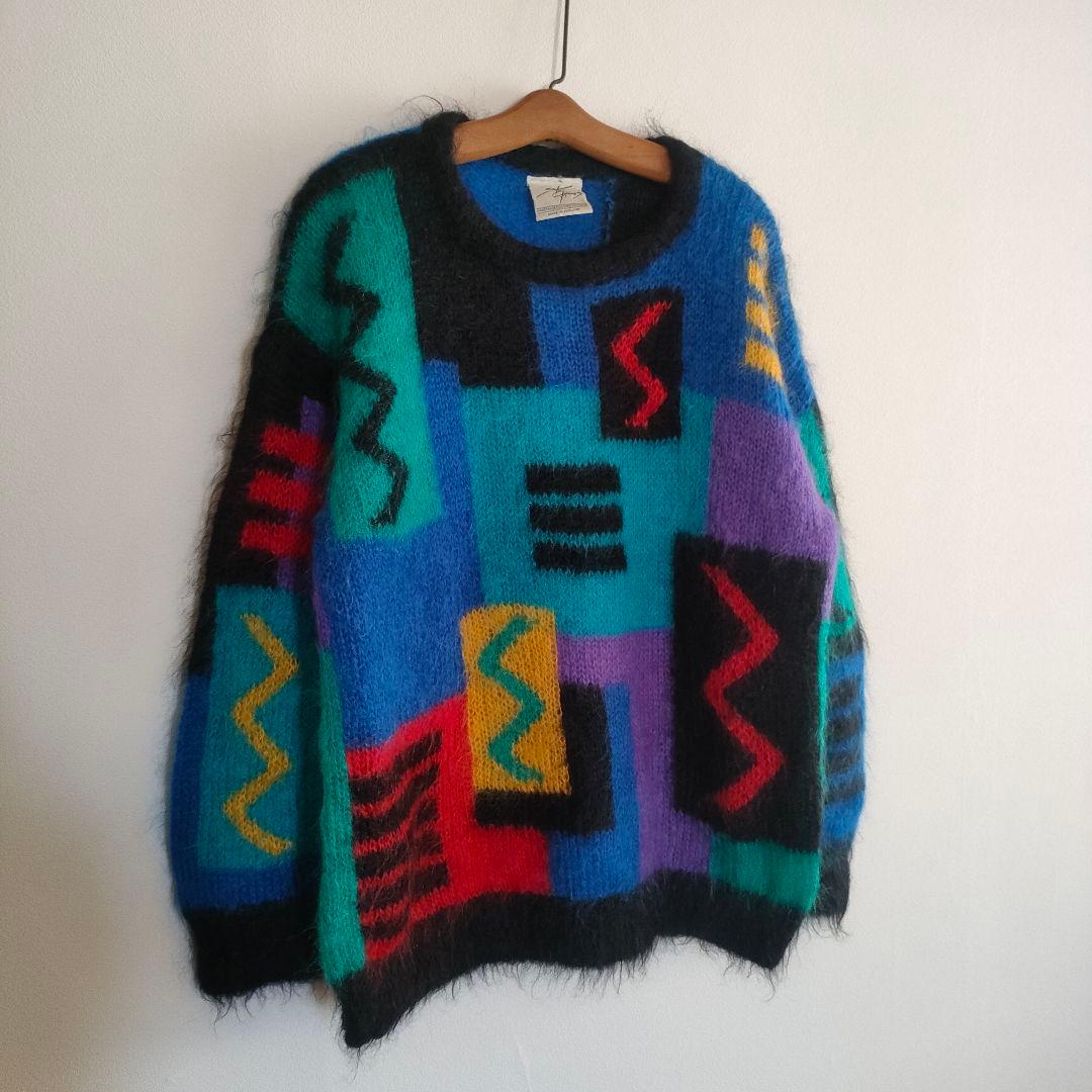 トップス 1980s Soft Options HANDMADE Mohair Knit
