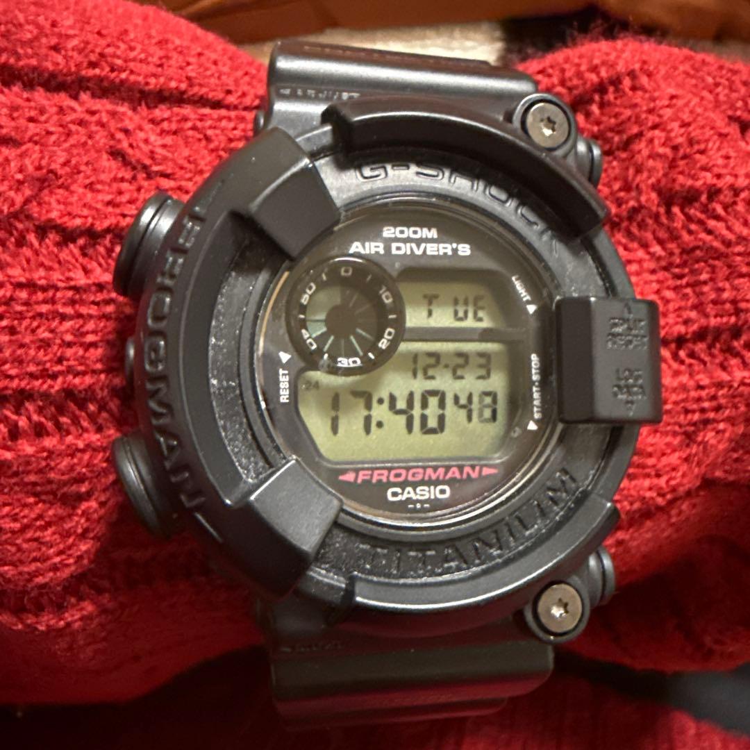 G-SHOCK FROGMAN DW8200Z-1T？