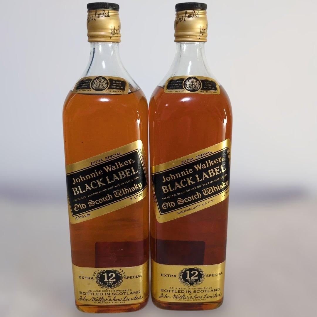 【1000ml×2本！】ジョニーウォーカー 黒ラベル エクストラスペシャル12年