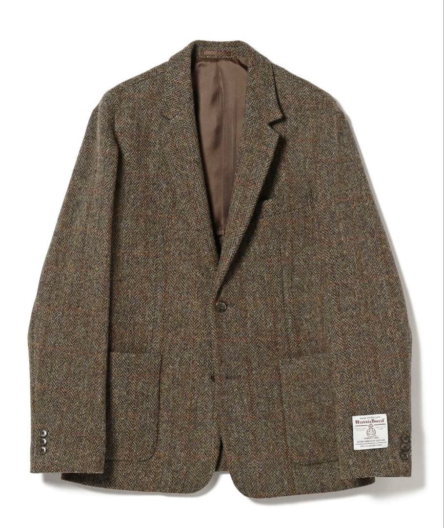 ハリスツイードのテーラードジャケット HARRIS TWEED