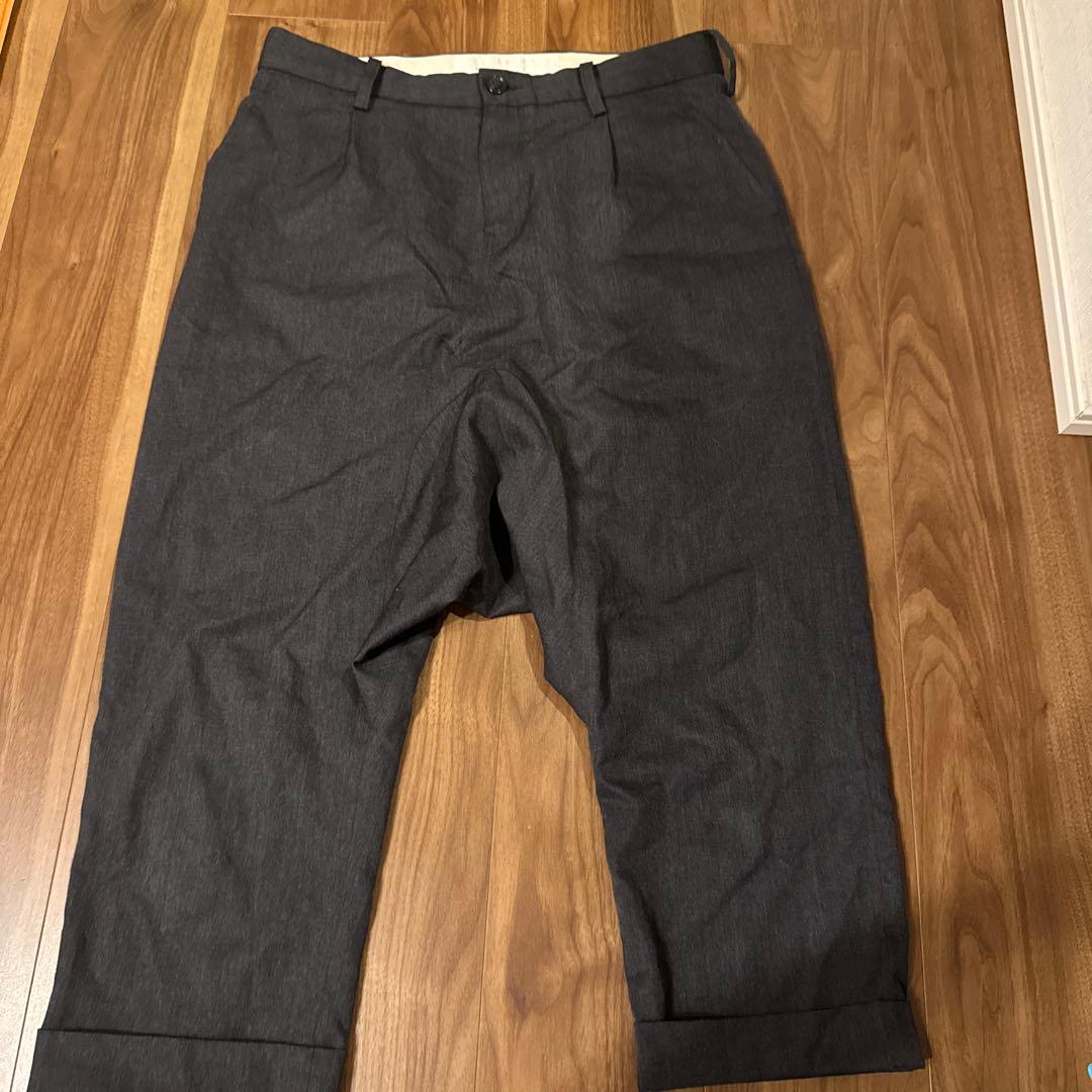 GANRYU COMME des GARÇONS グレー サルエルパンツ M
