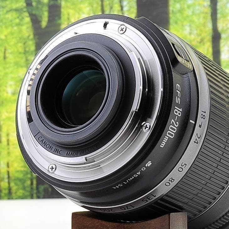 近くから遠くまでこれ1本☆キャノン EF-S 18-200mm ISレンズ☆