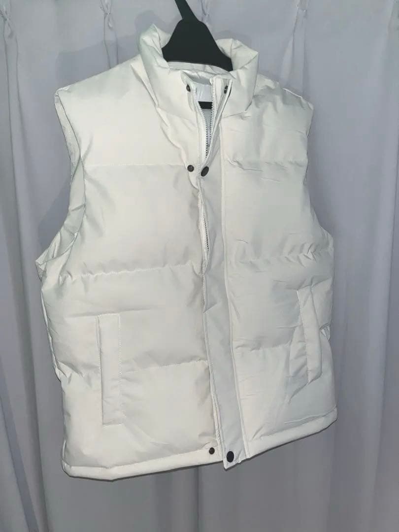 代官山セレクト ホワイトダウンベスト archive お兄系 y2k 新品未使用