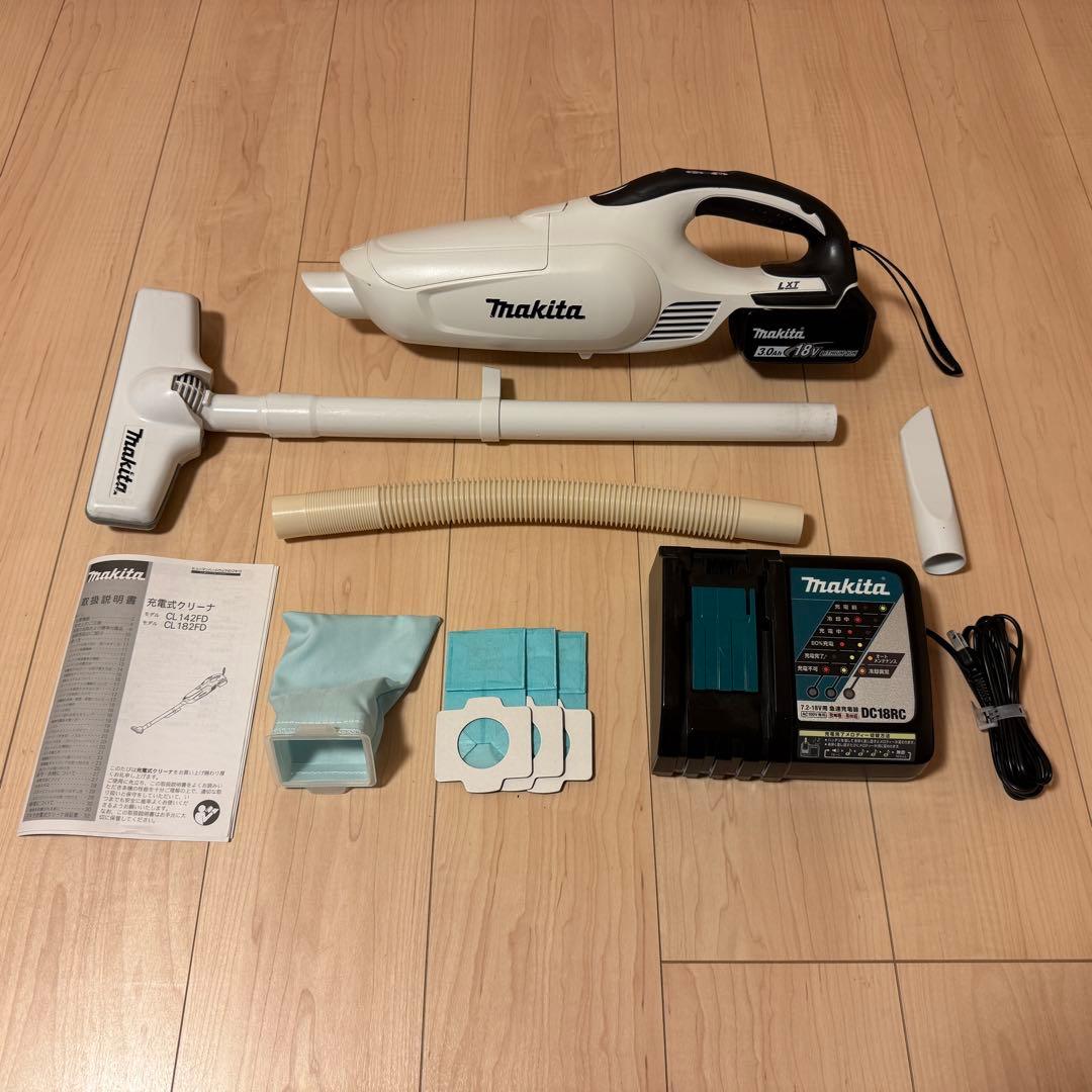 Makita コードレススティッククリーナー CL182FD