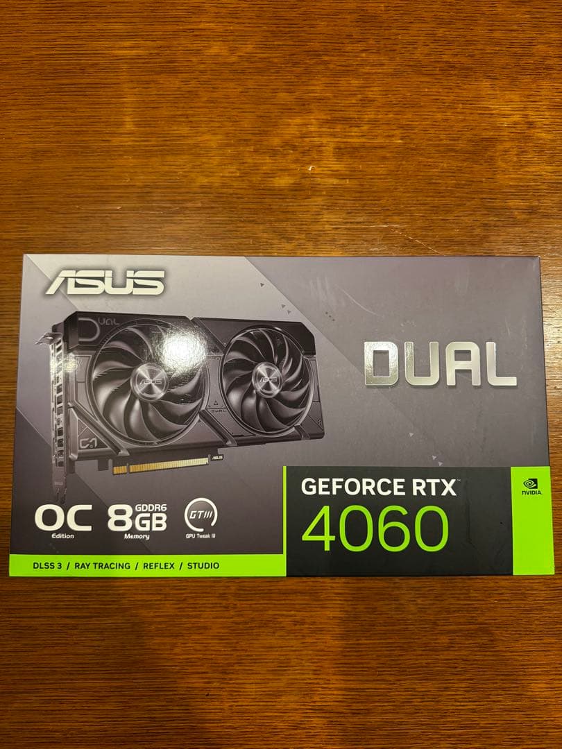 グラフィックボード・グラボ・ビデオカード ASUS DUAL GeForce RTX 4060OC 8GB
