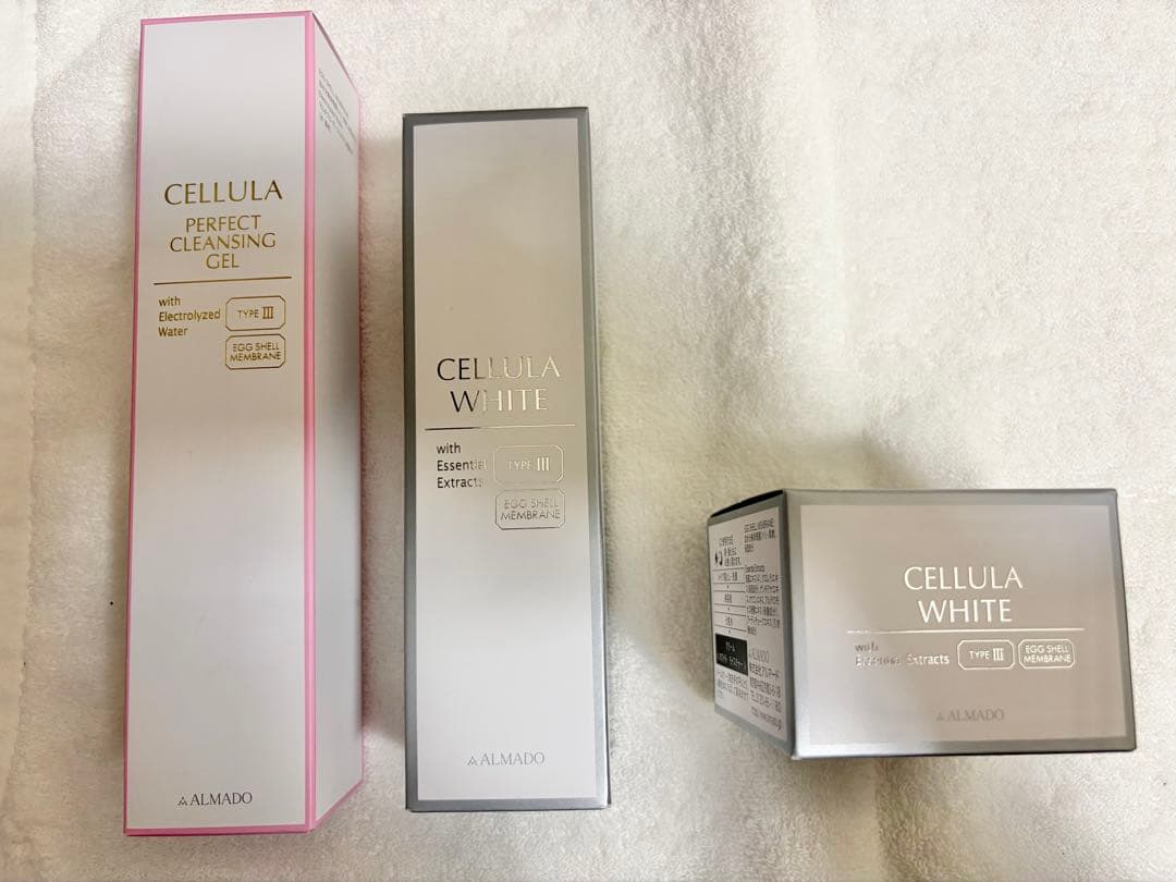 チェルラー3点セット（クレンジングジェル、化粧水、クリーム）